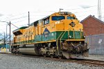 NS 1067 sits in Linden to help crews make up westbound trains in Linden, NJ 5/15/2016